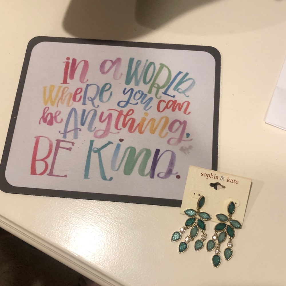 Sophia & Kate Aquamarine Statement Earrings